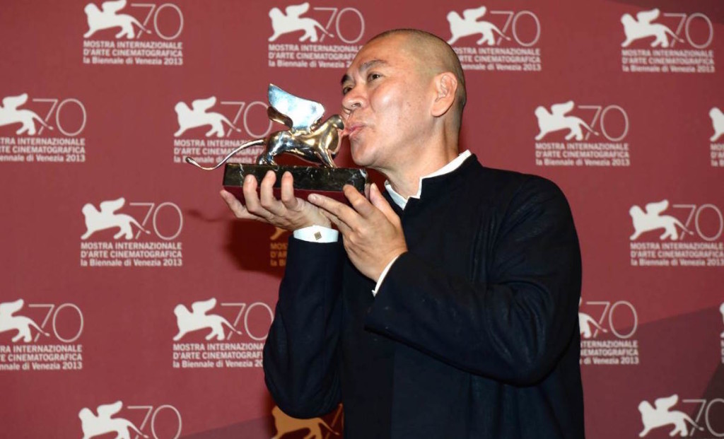 Tsai Ming-liang, con su Gran Premio del Jurado de Venecia por "Stray Dogs".